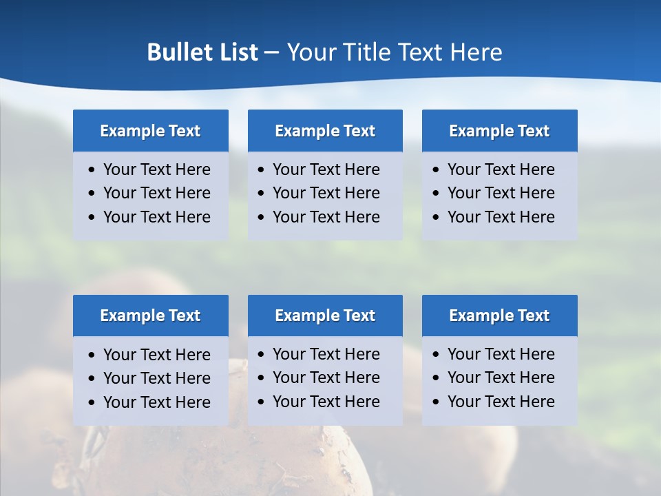 Writing Chair Table PowerPoint Template