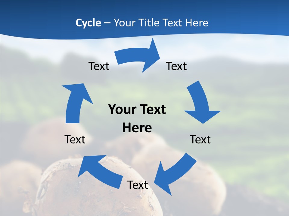 Writing Chair Table PowerPoint Template
