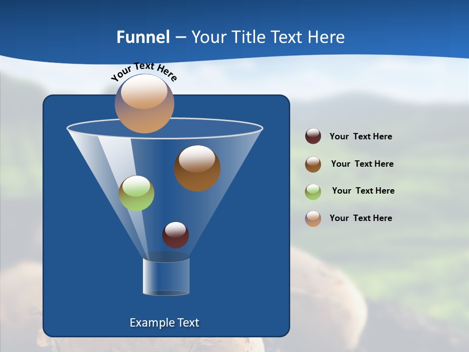 Writing Chair Table PowerPoint Template