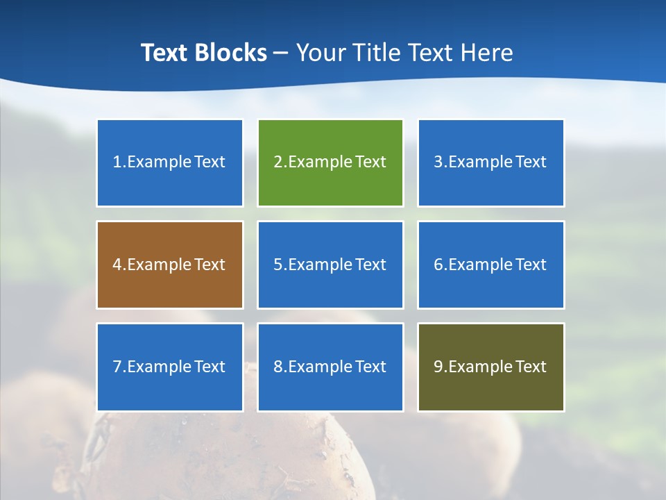 Writing Chair Table PowerPoint Template