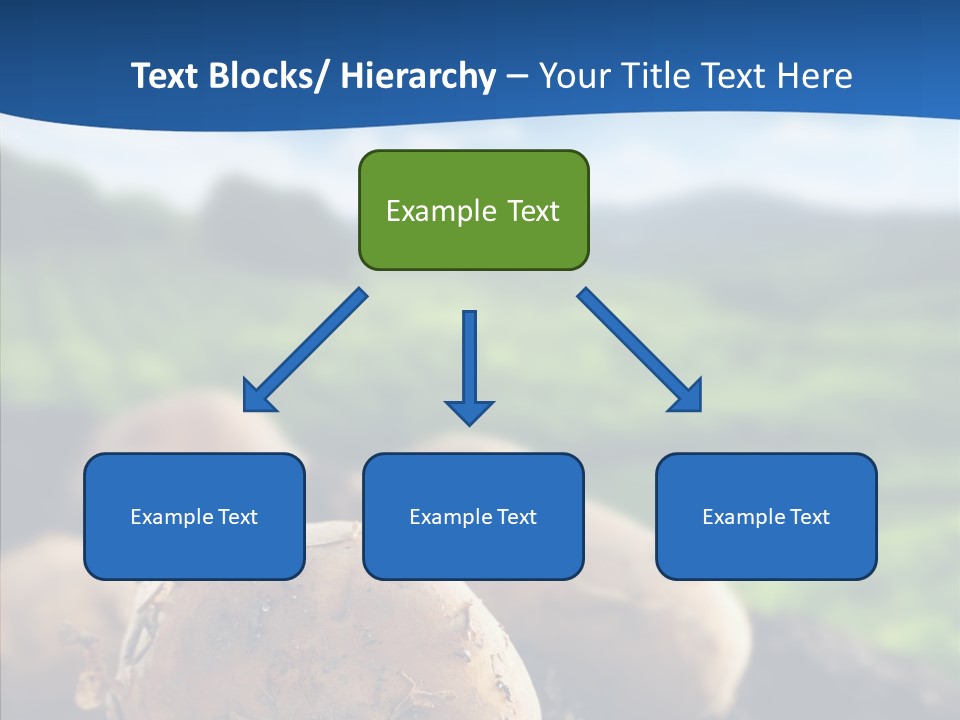Writing Chair Table PowerPoint Template