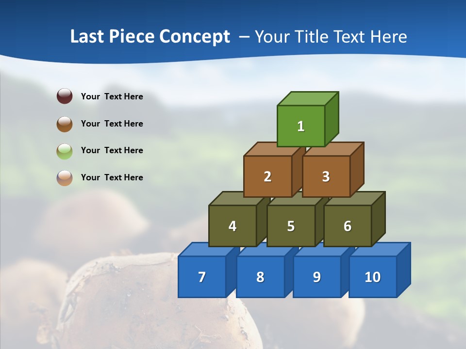 Writing Chair Table PowerPoint Template