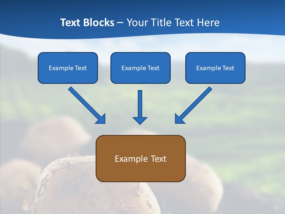 Writing Chair Table PowerPoint Template
