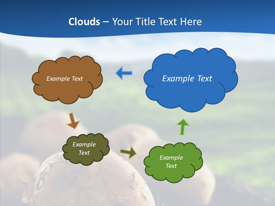 Writing Chair Table PowerPoint Template
