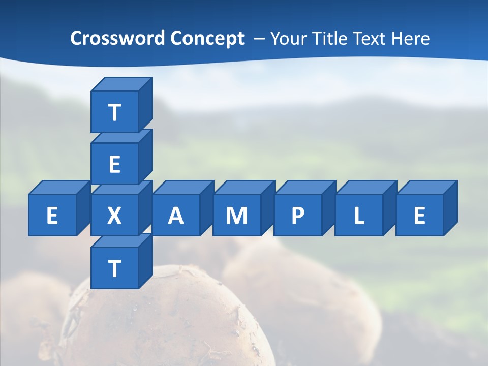 Writing Chair Table PowerPoint Template