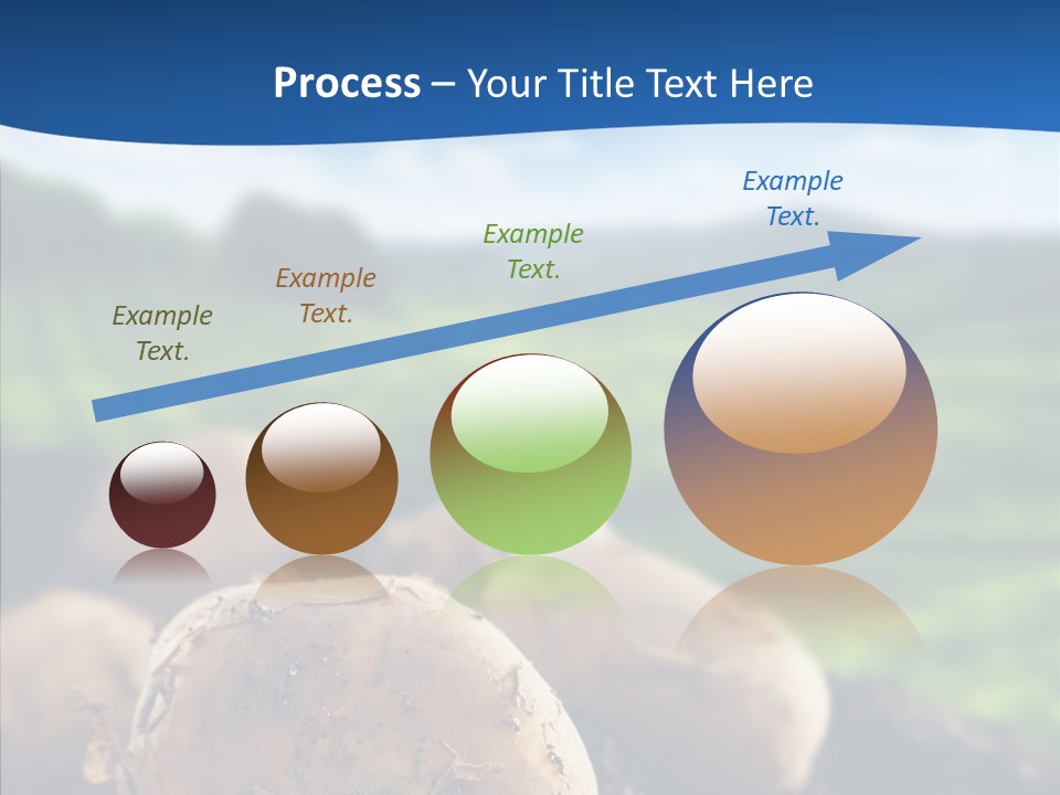 Writing Chair Table PowerPoint Template