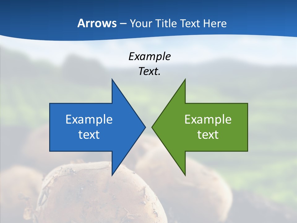 Writing Chair Table PowerPoint Template