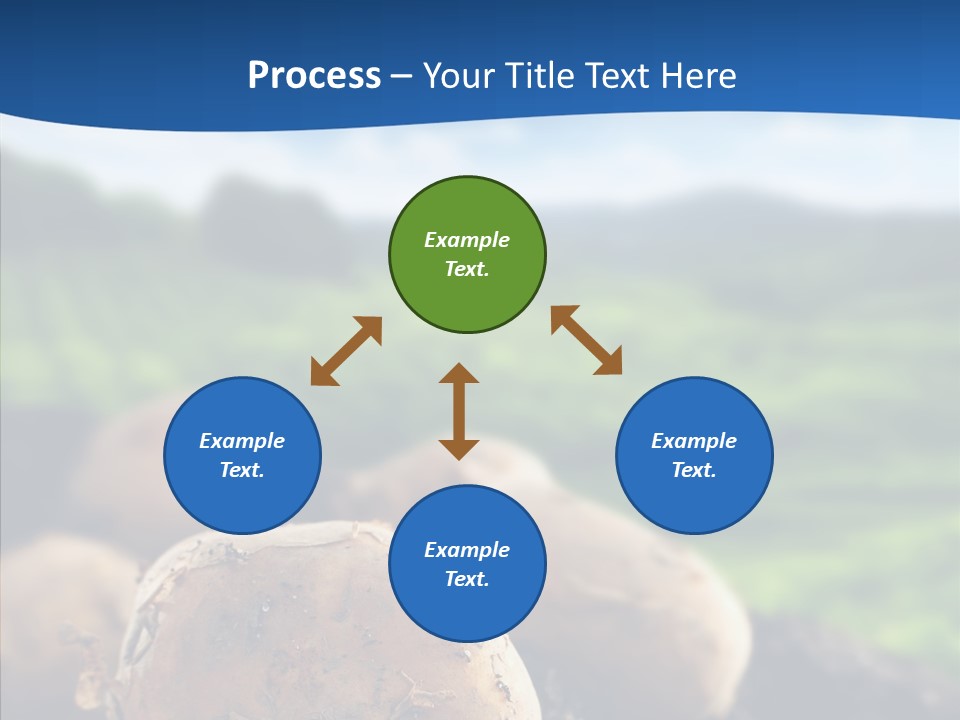 Writing Chair Table PowerPoint Template