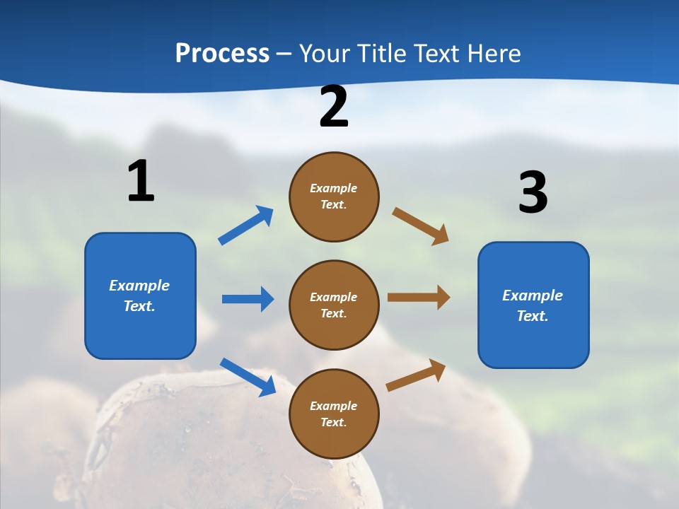 Writing Chair Table PowerPoint Template