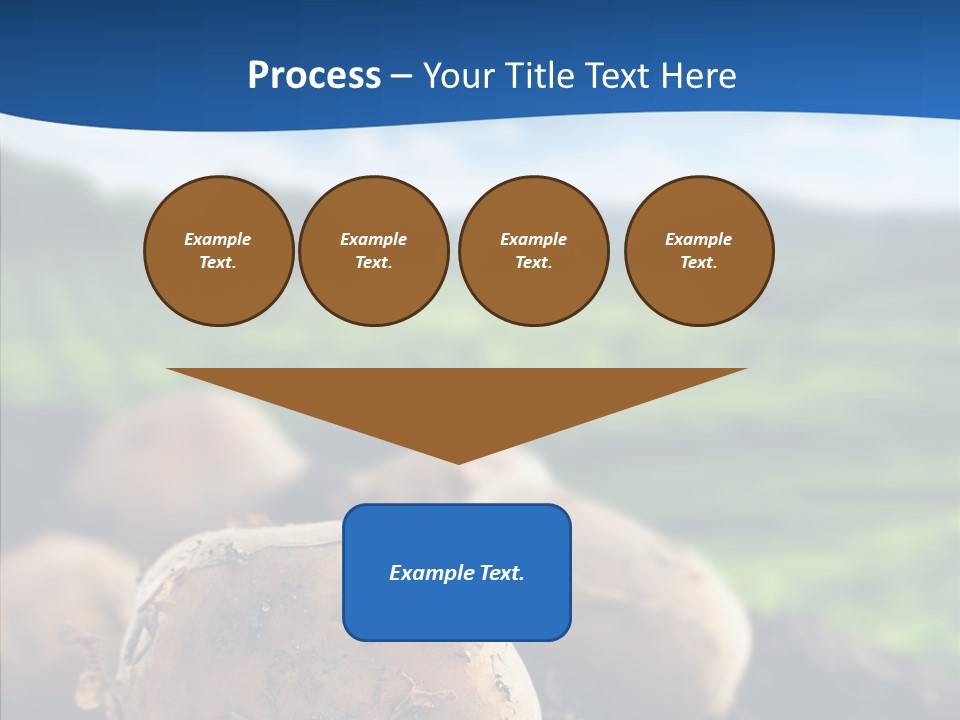 Writing Chair Table PowerPoint Template