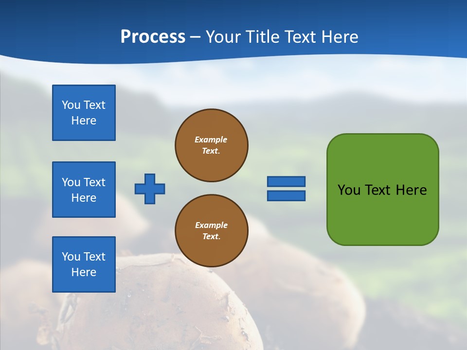 Writing Chair Table PowerPoint Template