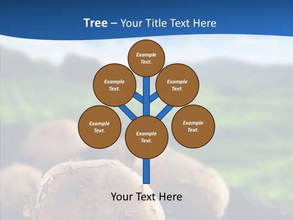 Writing Chair Table PowerPoint Template