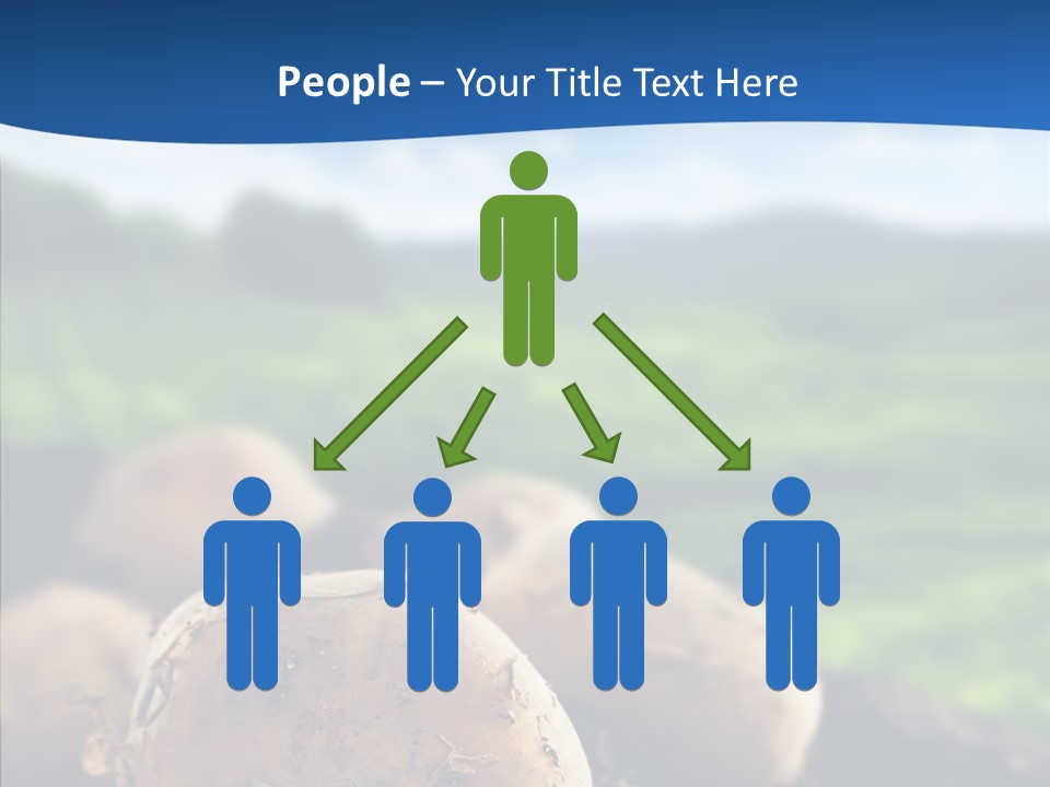 Writing Chair Table PowerPoint Template