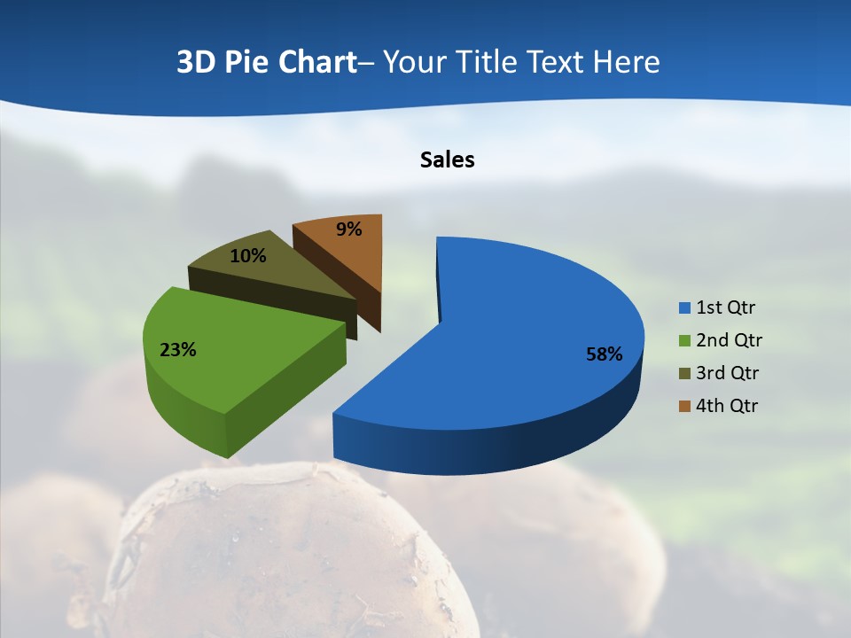 Writing Chair Table PowerPoint Template