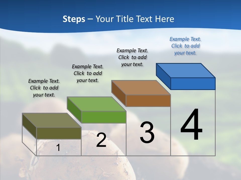 Writing Chair Table PowerPoint Template