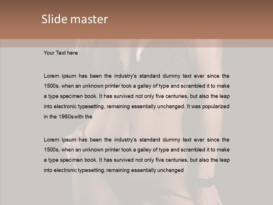 Humor People Toon PowerPoint Template