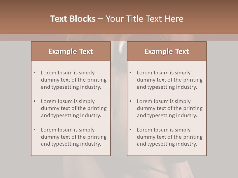 Humor People Toon PowerPoint Template