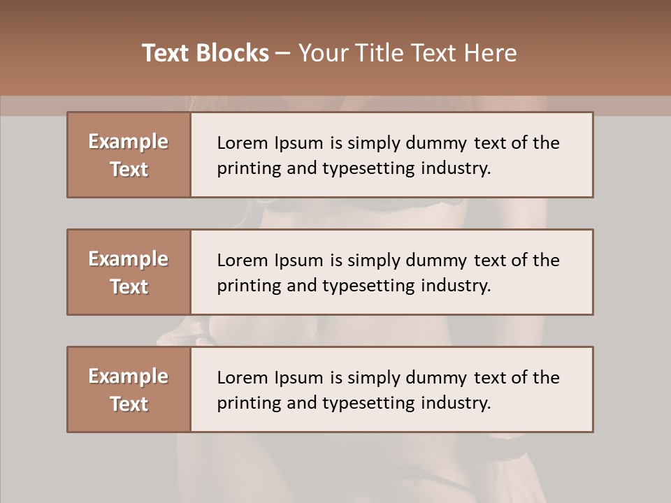 Humor People Toon PowerPoint Template