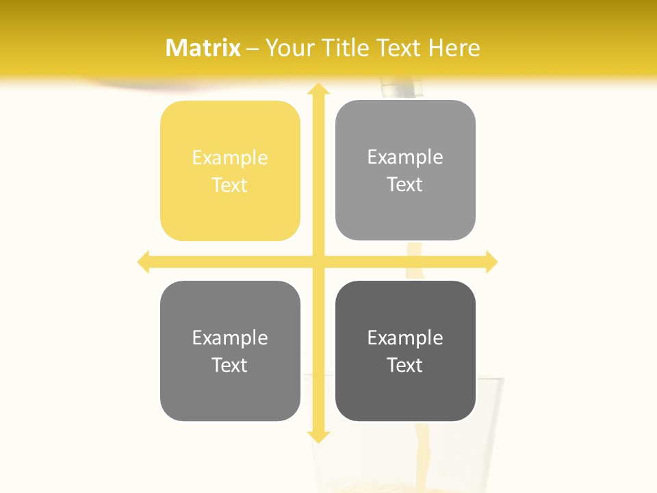 Straight Simple Idea PowerPoint Template
