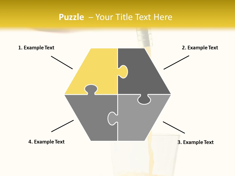 Straight Simple Idea PowerPoint Template