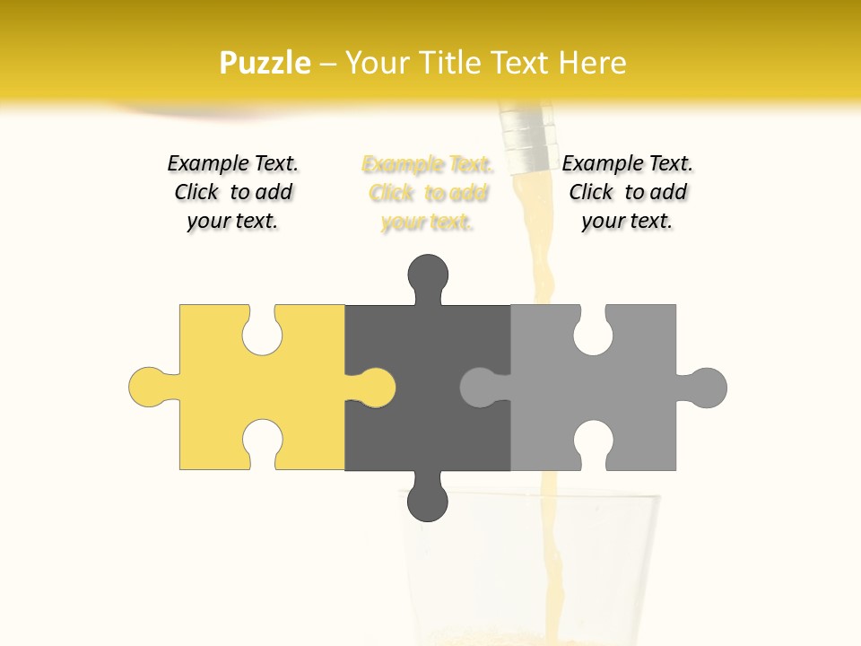 Straight Simple Idea PowerPoint Template