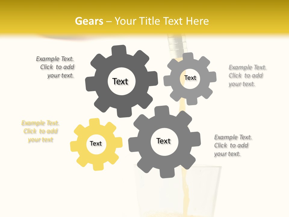 Straight Simple Idea PowerPoint Template