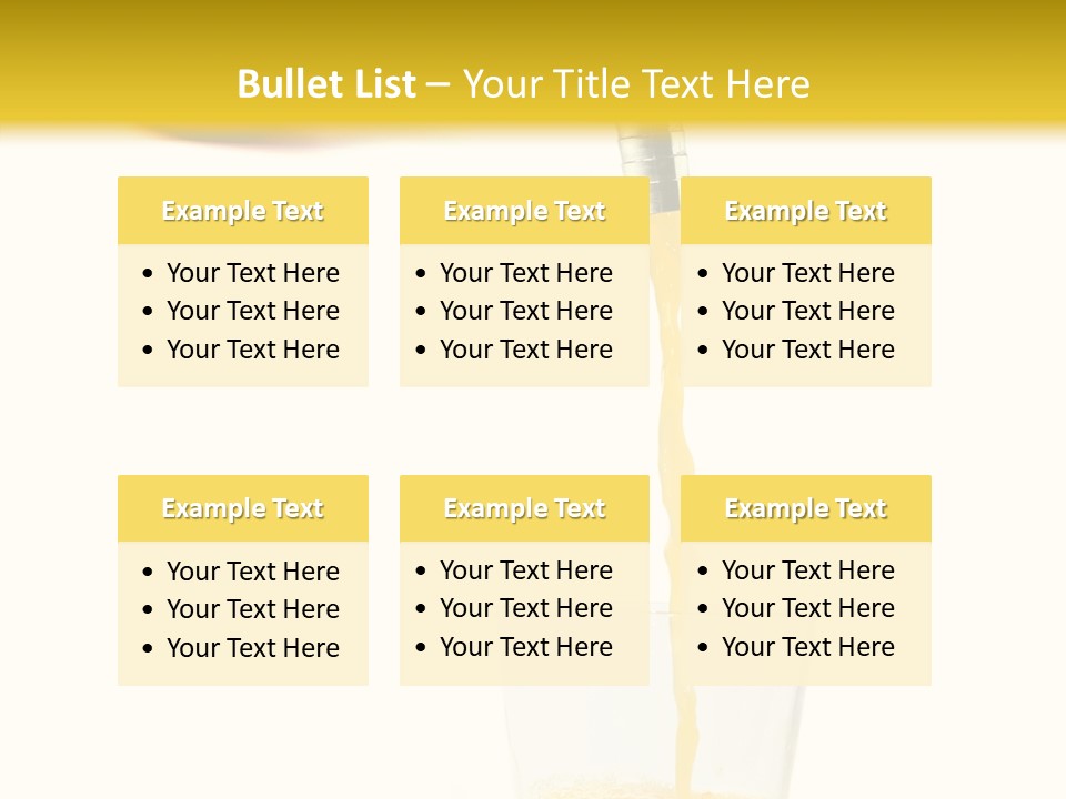 Straight Simple Idea PowerPoint Template