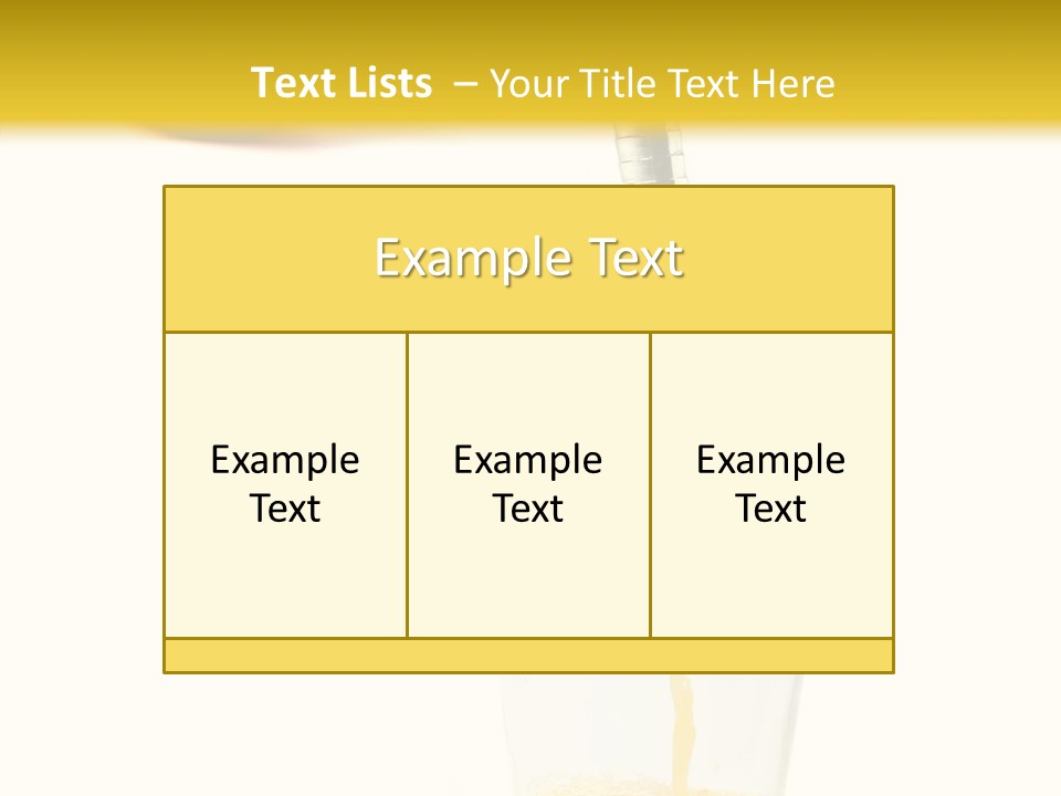Straight Simple Idea PowerPoint Template