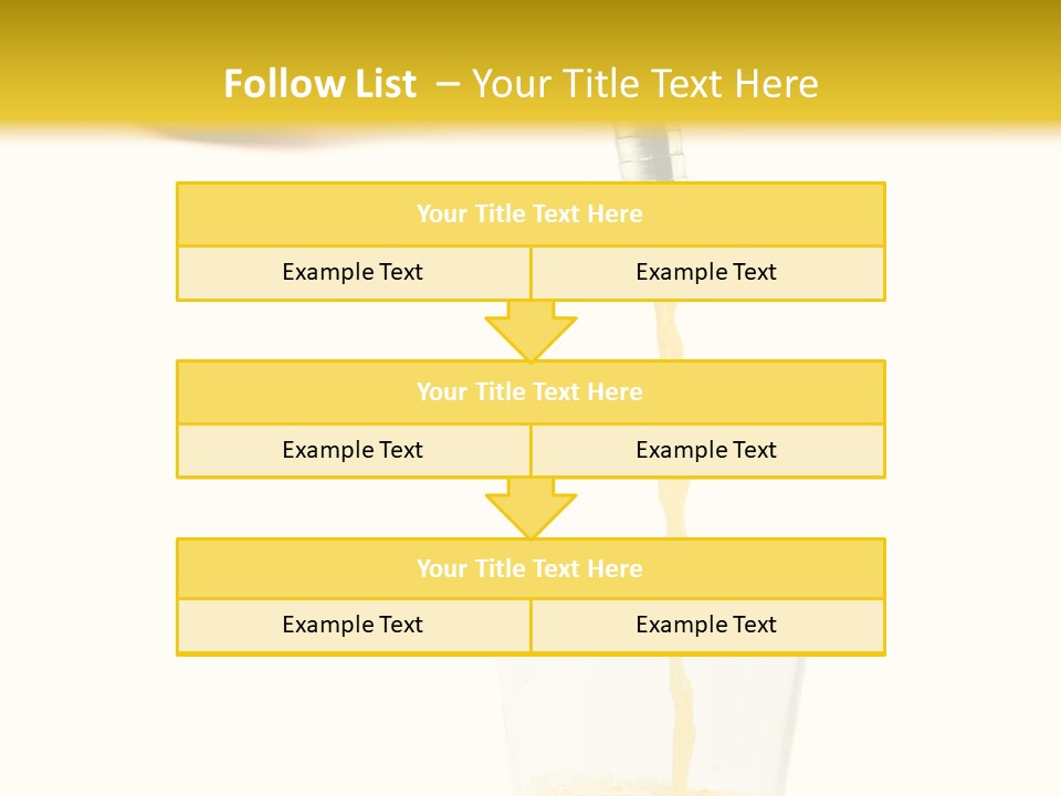 Straight Simple Idea PowerPoint Template