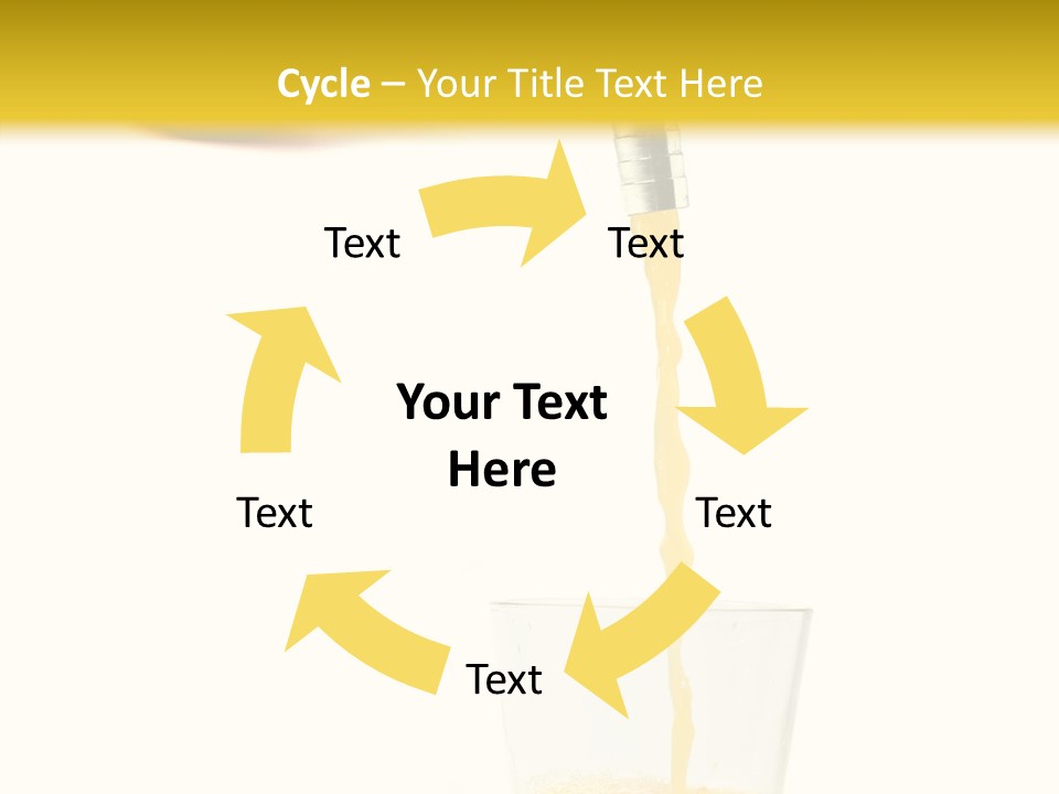 Straight Simple Idea PowerPoint Template