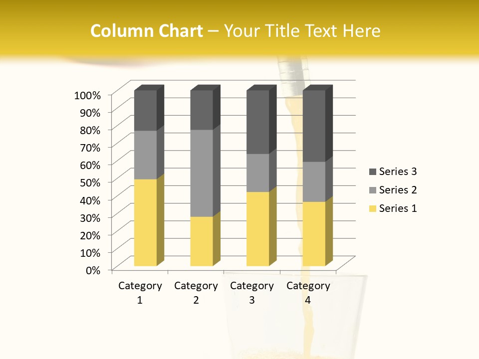 Straight Simple Idea PowerPoint Template