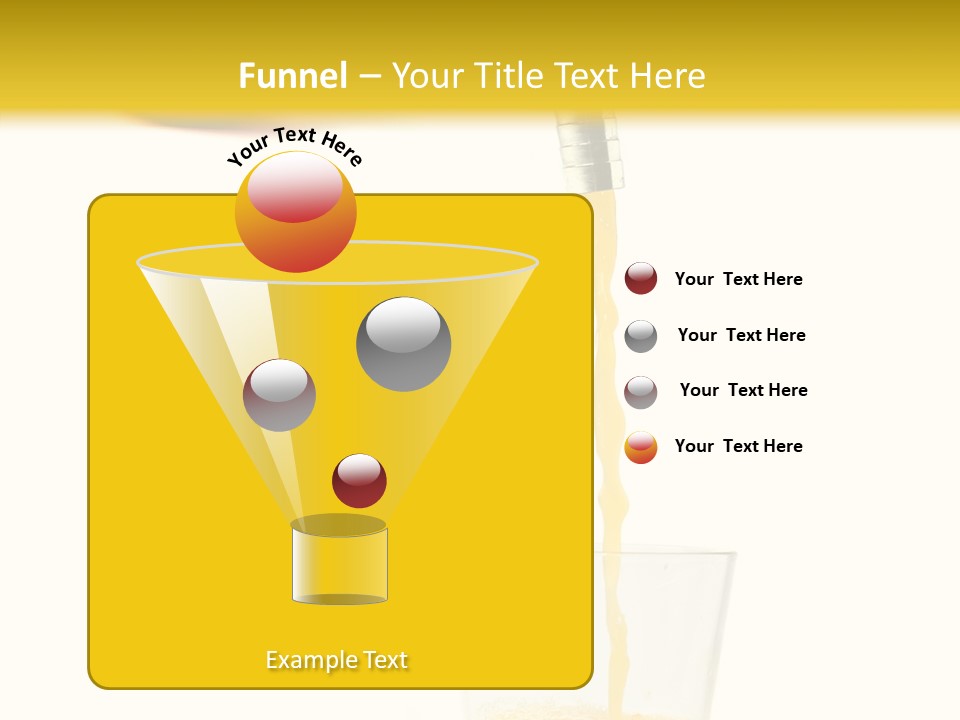 Straight Simple Idea PowerPoint Template