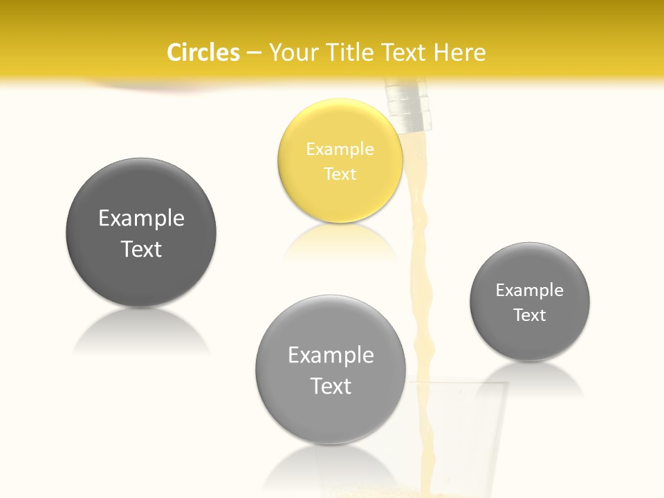 Straight Simple Idea PowerPoint Template