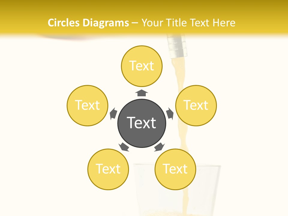 Straight Simple Idea PowerPoint Template