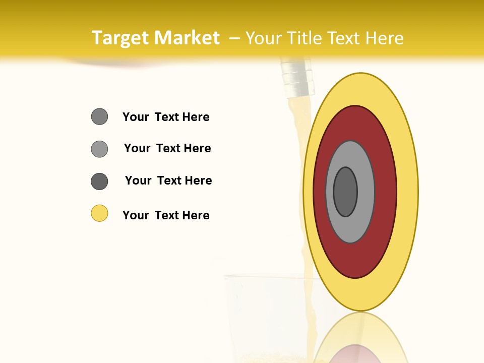 Straight Simple Idea PowerPoint Template