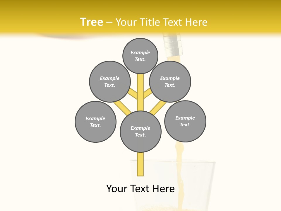 Straight Simple Idea PowerPoint Template