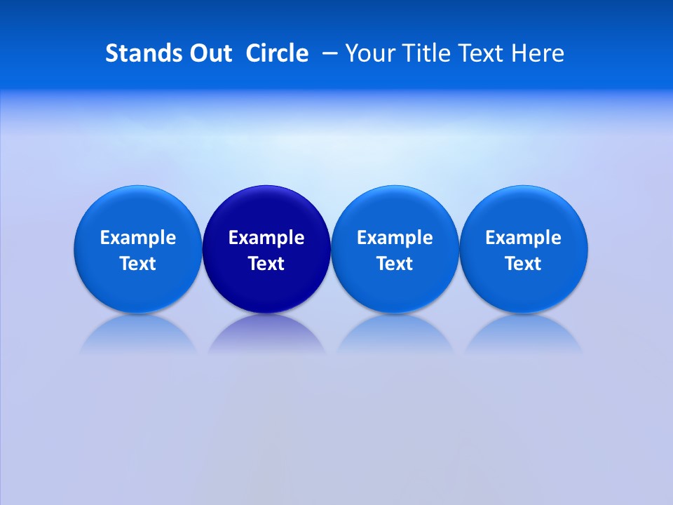 God Beams Rays PowerPoint Template