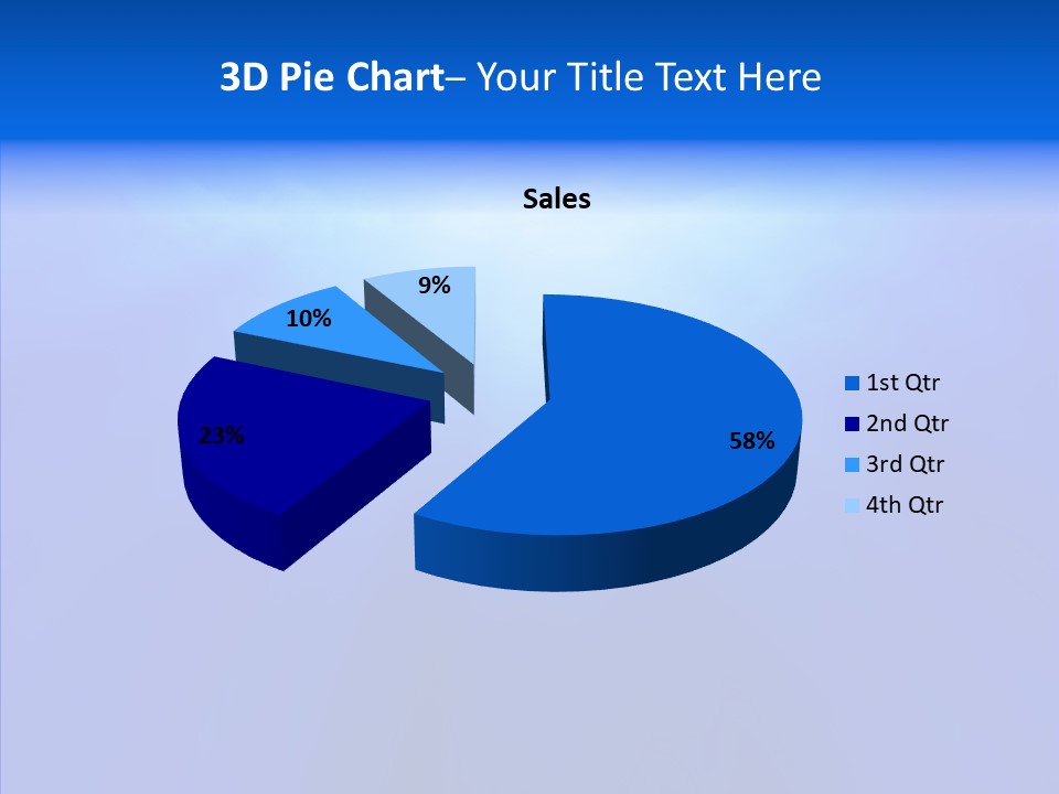 God Beams Rays PowerPoint Template