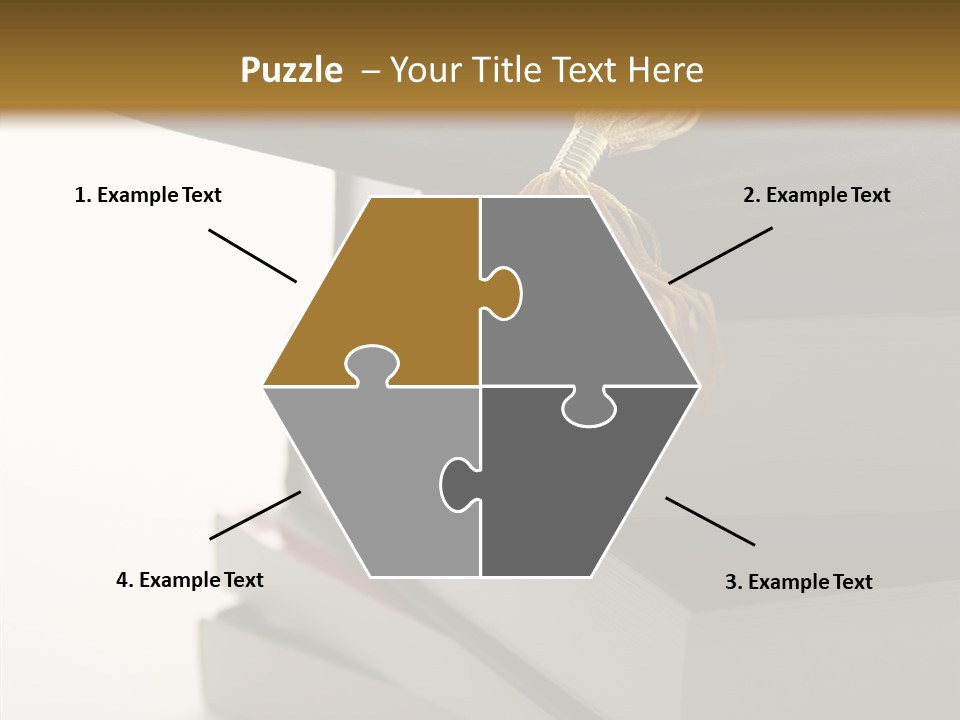 Textbook Books School PowerPoint Template