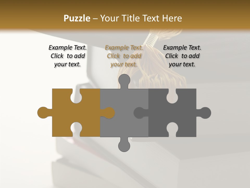 Textbook Books School PowerPoint Template