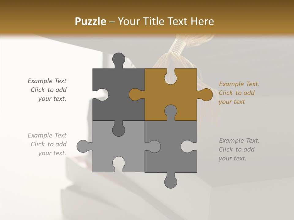 Textbook Books School PowerPoint Template