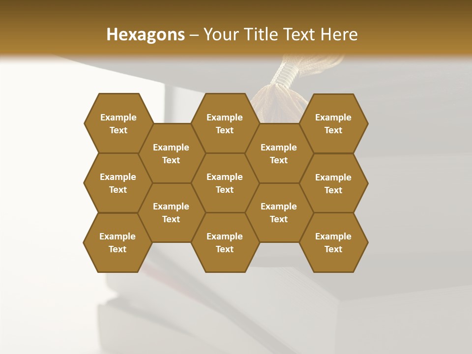 Textbook Books School PowerPoint Template