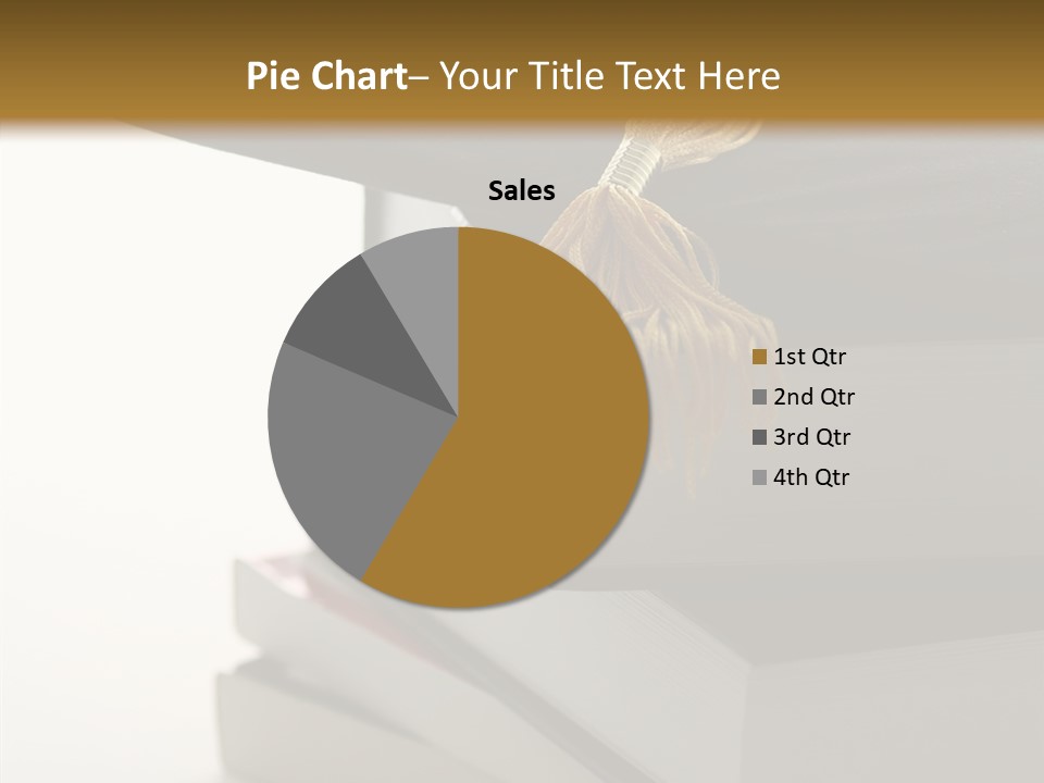 Textbook Books School PowerPoint Template