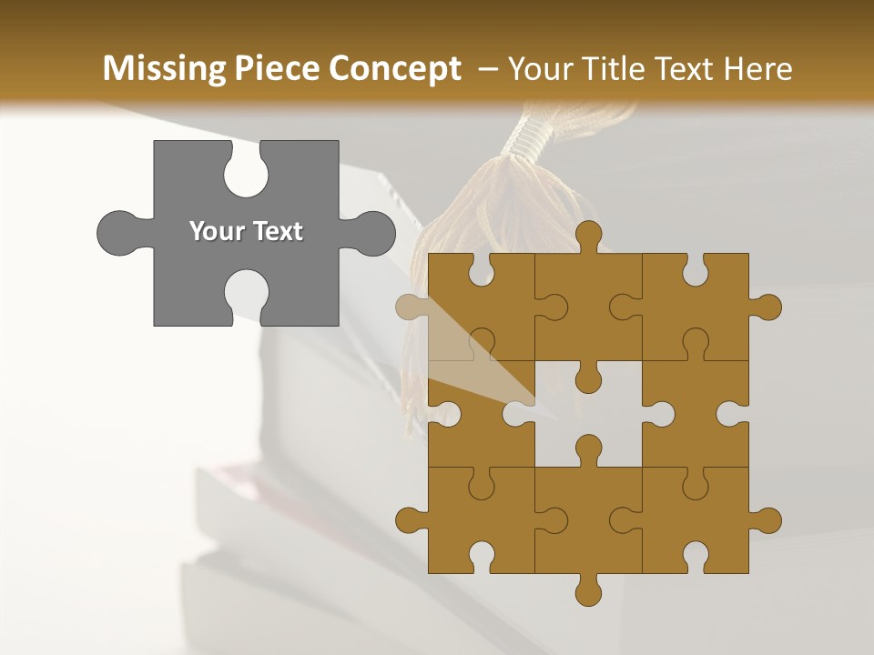 Textbook Books School PowerPoint Template