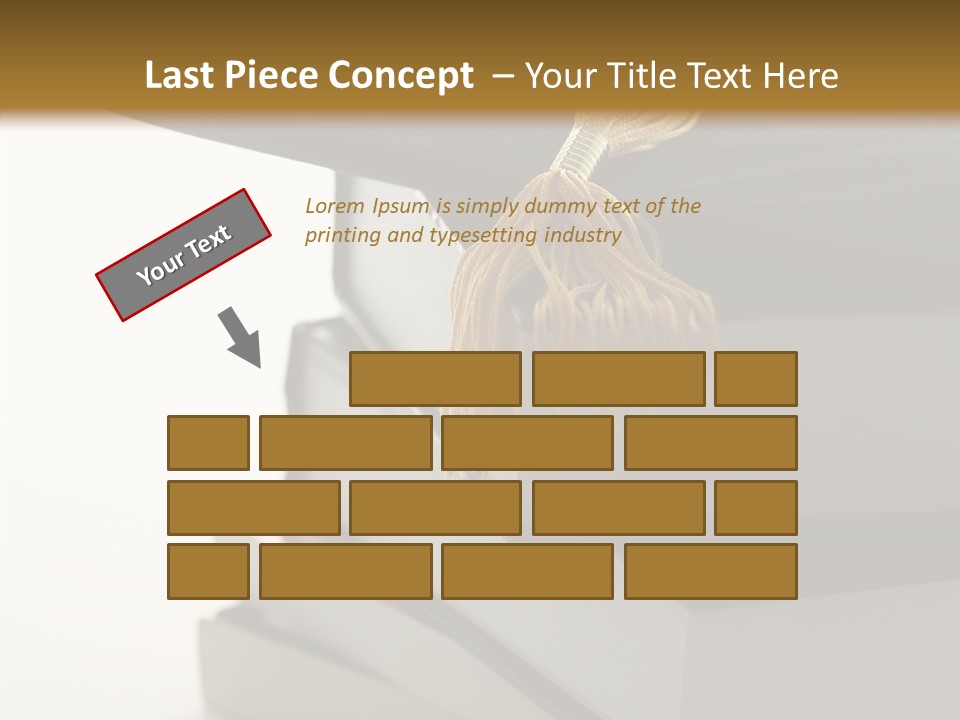 Textbook Books School PowerPoint Template