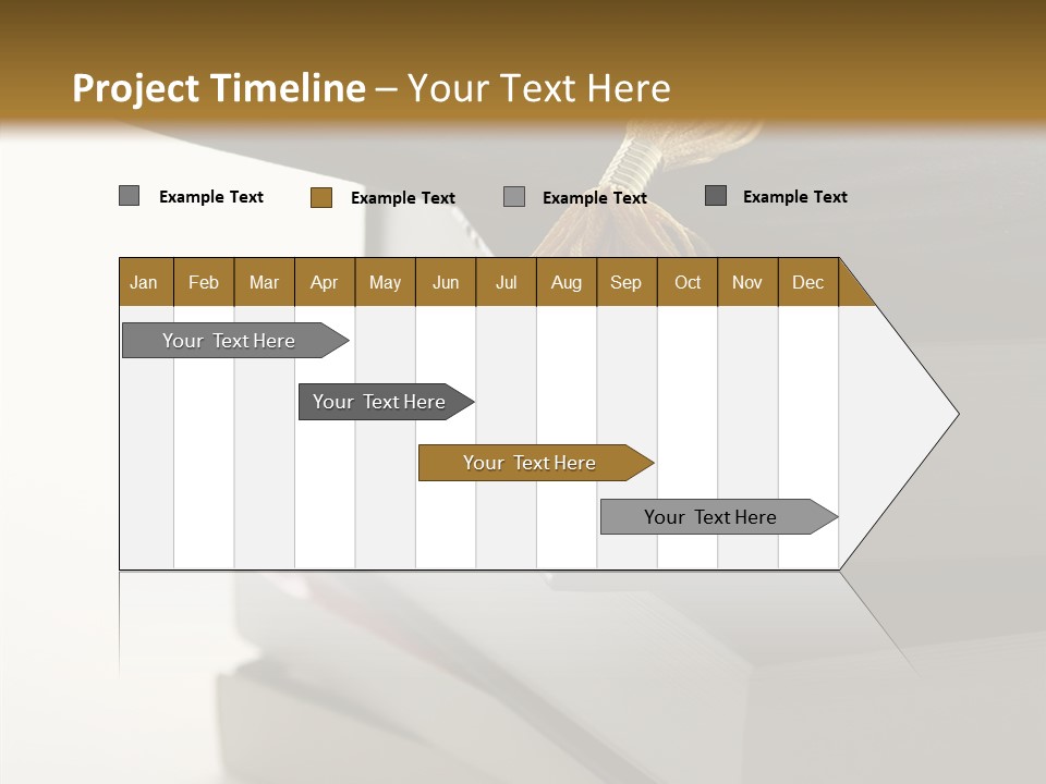 Textbook Books School PowerPoint Template