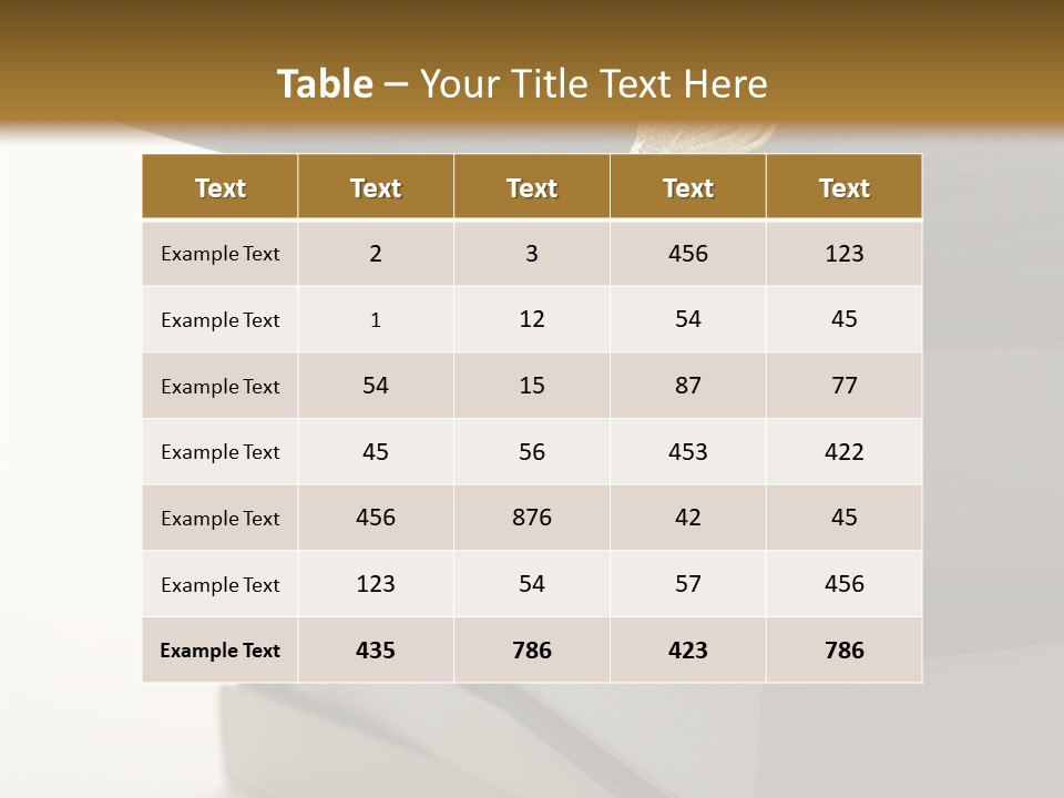 Textbook Books School PowerPoint Template