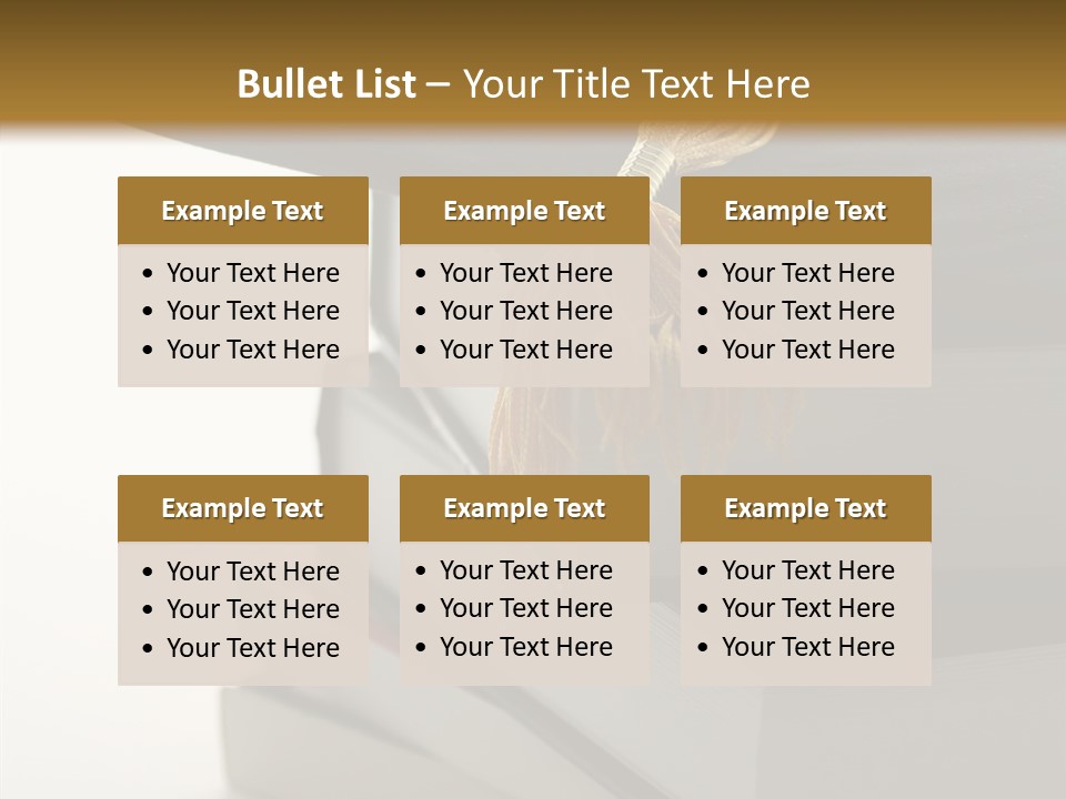 Textbook Books School PowerPoint Template
