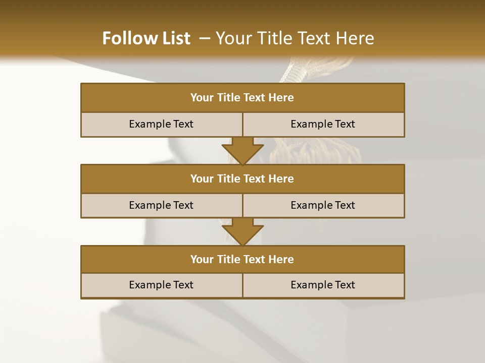 Textbook Books School PowerPoint Template