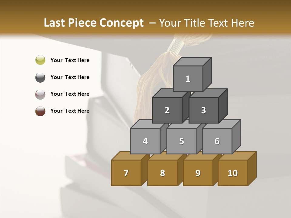 Textbook Books School PowerPoint Template